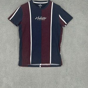Hollister striped T shirt 100% cotton